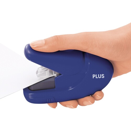 PLUS Japan Heftgerät 31147 klammerlos blau Produktbild Additional View 3 L