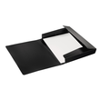 PAGNA Gummizugmappe 21613-01 DIN A4 PP 3Klappen schwarz Produktbild Additional View 1 S