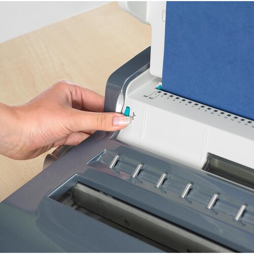 Fellowes Drahtbindegerät Quasar 5224101 max. 120Blatt grau Produktbild Additional View 4 L