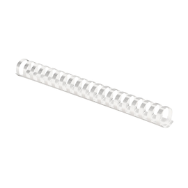 Fellowes Plastikbinderücken COMB 5346604 14mm weiß 100 St./Pack. (PACK=100 STÜCK) Produktbild