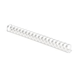 Fellowes Plastikbinderücken COMB 5347005 16mm weiß 100 St./Pack. (PACK=100 STÜCK) Produktbild