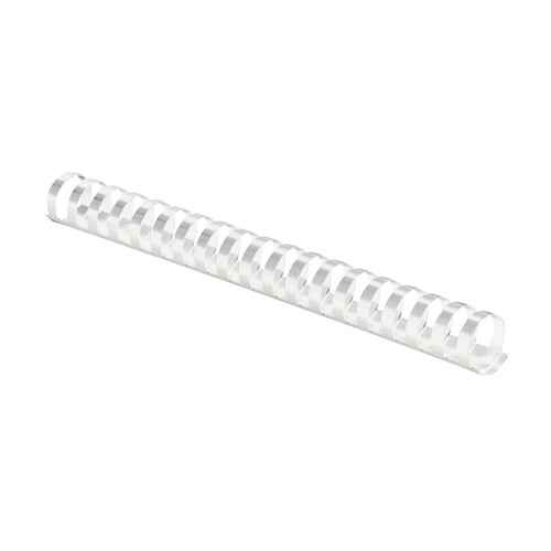 Fellowes Plastikbinderücken COMB 5347005 16mm weiß 100 St./Pack. (PACK=100 STÜCK) Produktbild Front View L