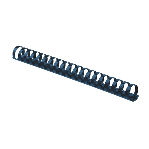 Fellowes Plastikbinderücken COMB 5347307 16mm schwarz 100 St./Pack. (PACK=100 STÜCK) Produktbild Front View L