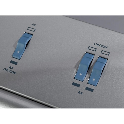 Fellowes Plastikbindegerät GALAXY 500 5622001 anthrazit Produktbild Additional View 6 L