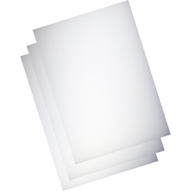 Fellowes Deckblatt 5376102 DIN A4 200mic transparent 100 St./Pack. (PACK=100 STÜCK) Produktbild
