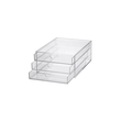 MAUL Schubladenbox 1950405 A4 3Schübe Acryl tr Produktbild Additional View 3 S