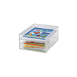MAUL Schubladenbox 1950405 A4 3Schübe Acryl tr Produktbild Default S