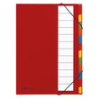 PAGNA Ordnungsmappe Deskorganizer 44133-01 DIN A4 12Fächer rot Produktbild