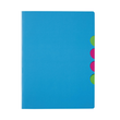 PAGNA Ordnungsmappe Funky School 41803-13 A4 5Fächer PP hellblau Produktbild Additional View 1 S
