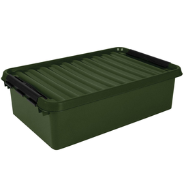 Sunware Aufbewahrungsbox Q-line 79600017 recyclt 32L grün Produktbild