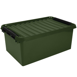 Sunware Aufbewahrungsbox Q-line 79700017 recyclt 45L grün Produktbild