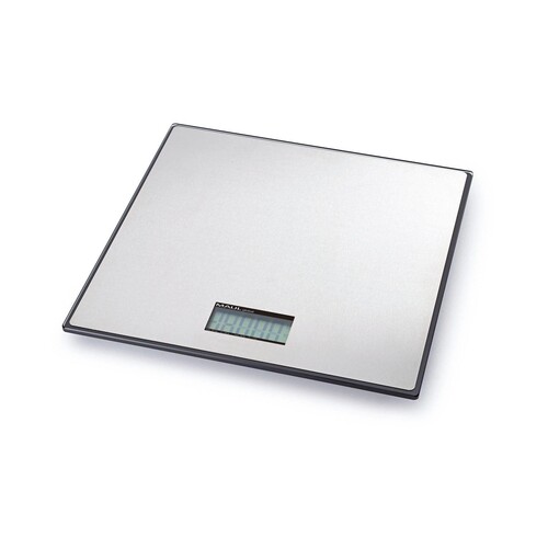 Paketwaage MAULglobal bis 50kg 50g-Teilung silber/schwarz Batterie Maul 1715090 Produktbild
