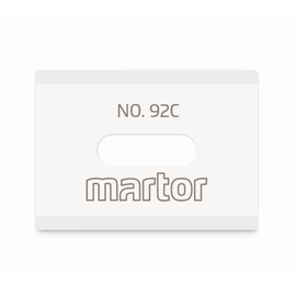 Keramikklinge Nr. 92C / 18,5mm für Safety Cutter Secunorm 185 / Secumax 320 Martor 1792.25 (PACK=2 STÜCK) Produktbild