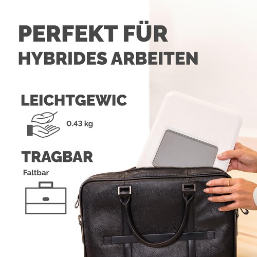 Laptop Ständer Breyta bis 14" weiß Fellowes 100016559 Produktbild Additional View 3 L