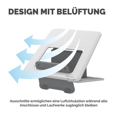 Laptop Ständer Breyta bis 14" weiß Fellowes 100016559 Produktbild Additional View 4 L