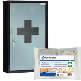 FIRST AID ONLY Erste Hilfe Schrank P-10202-13157 30x50x12cmDIN13157 sw Produktbild