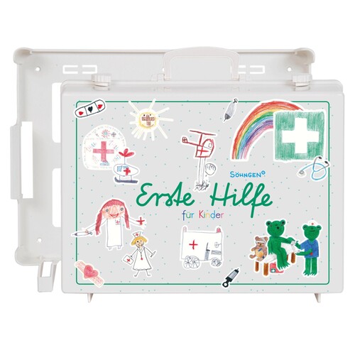 SÖHNGEN Verbandkasten kleine GROSSE Hilfe SCHULE XS-XXL 0350117 Produktbild Front View L