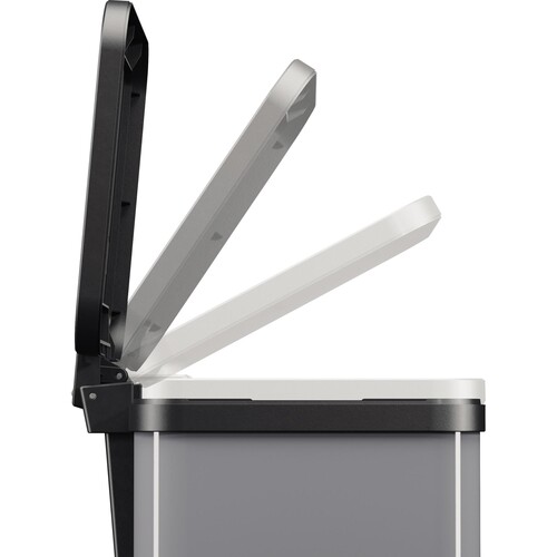 Hailo Tretabfalltrenner Öko Duo Plus M 0622-220 2x9l silber Produktbild Additional View 3 L