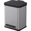 Hailo Tretabfalltrenner Öko Duo Plus M 0622-220 2x9l silber Produktbild
