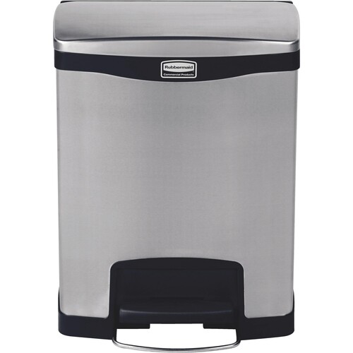 Rubbermaid Tretabfalleimer Slim Jim 1901985 Metall 30l Produktbild