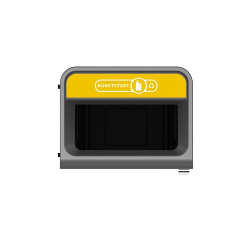 Rubbermaid Recyclingstation 2154776 125l Behältereinheit Kunststoff ge Produktbild Additional View 1 L