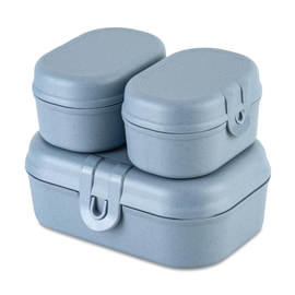 Koziol Lunchbox-Set Pascal Mini 7151716 blau Produktbild