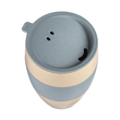 koziol Thermobecher AROMA TO GO 2.0 7589275 Deckel 400ml sand/blue Produktbild Additional View 1 S