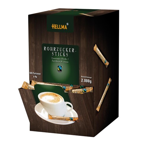 Hellma Zuckersticks FAIRTRADE 60107615 (KTN=500 STÜCK) Produktbild Additional View 2 L