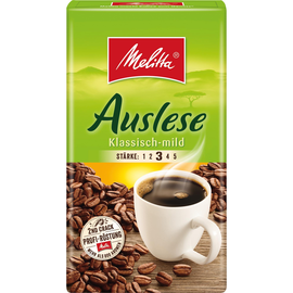 Melitta Kaffee Auslese Klassisch-Mild 4211 gemahlen 500gr (PACK=500 GRAMM) Produktbild