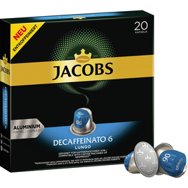 JACOBS Kaffeekapsel Lungo 6 Decaff 4028756 20 St./Pack. (PACK=20 STÜCK) Produktbild