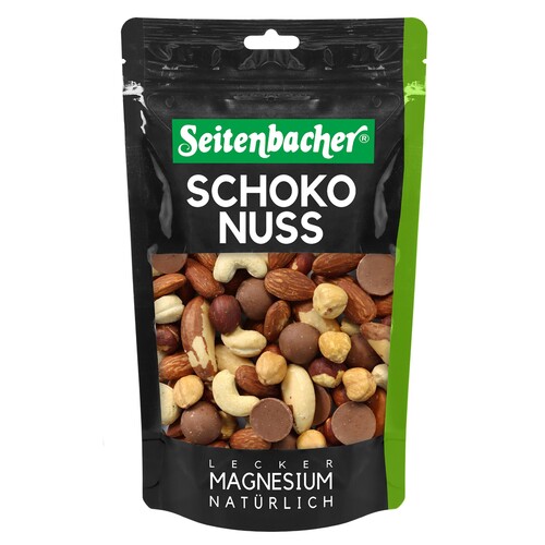 Seitenbacher Nussmischung Schoko Nuss 339 200g Produktbild Front View L