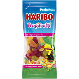 HARIBO Fruchtgummi Tropifrutti 10003218 (PACK=14 STÜCK) Produktbild