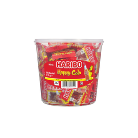 HARIBO Fruchtgummi Cola-Minis 10002581 10g Minibeutel 100St (PACK=100 STÜCK) Produktbild