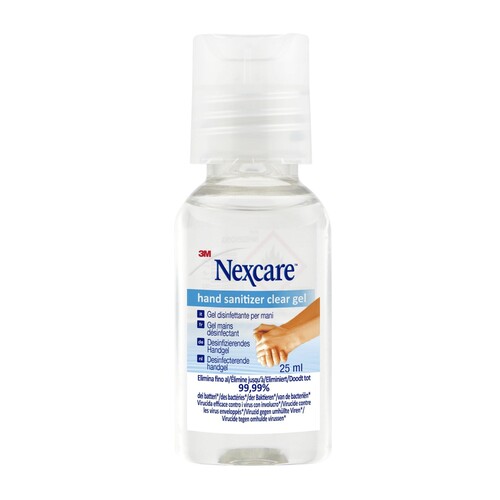 Nexcare Handdesinfektion NHS25O1G 25ml (ST=25 MILLILITER) Produktbild Front View L