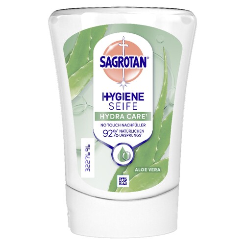 Sagrotan Flüssigseife No-Touch Aloe Vera 3226269 250ml (ST=250 MILLILITER) Produktbild Front View L