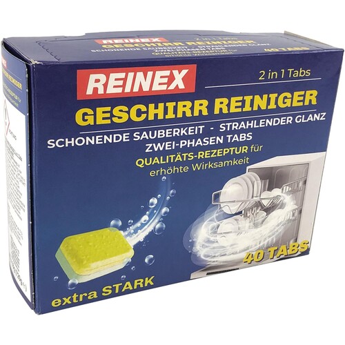 REINEX Spülmaschinentabs 2-Phasen 1012 40 St./Pack. (PACK=40 STÜCK) Produktbild Additional View 1 L