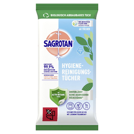 Sagrotan Hygiene-Reinigungstuch 3250406 60St. (PACK=60 STÜCK) Produktbild