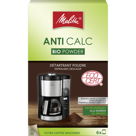 Melitta Entkalker ANTI CALC 217731 Pulver 20g 6St. (PACK=6 STÜCK) Produktbild