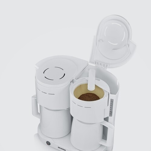 Severin Duo-Filterkaffeemaschine KA 9314 ws Produktbild Additional View 1 L