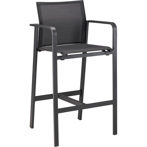 BEST Barsessel Rhodos 46956050 anthrazit/anthrazit Produktbild Front View L