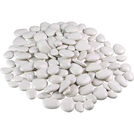 Kunststoffsteine ca. 2,5kg weiß (PACK=2500 GRAMM) Produktbild