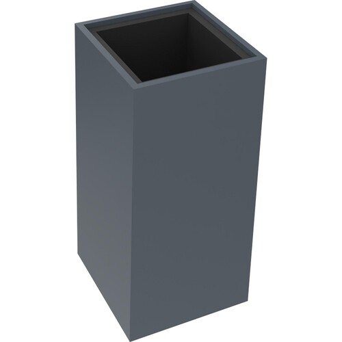 Pflanzgefäß 1er hoch B380xT380H800mm Lavagrau Produktbild Front View L
