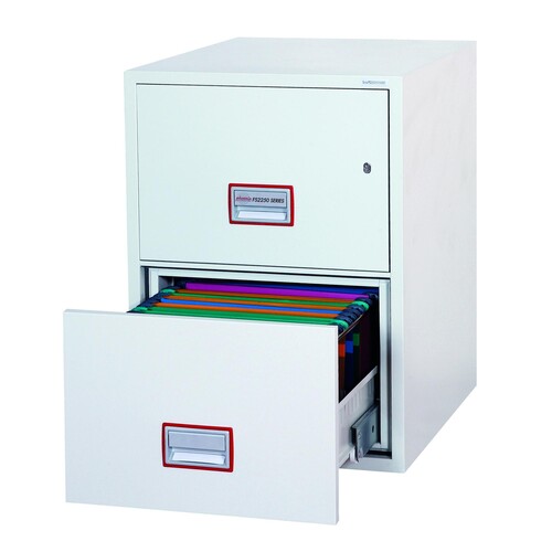Phoenix Tresor Vertical Fire File FS2252K Schlüssel 2Auszüge Produktbild Additional View 1 L
