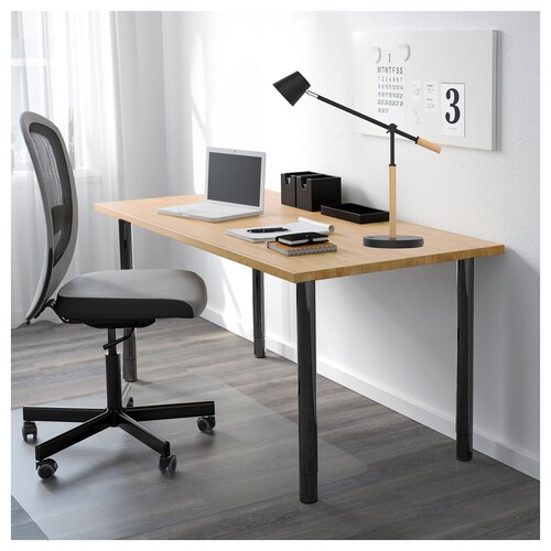 UNILUX Schreibtischleuchte Vicky 400153732 schwarz/Buche Produktbild Additional View 4 L