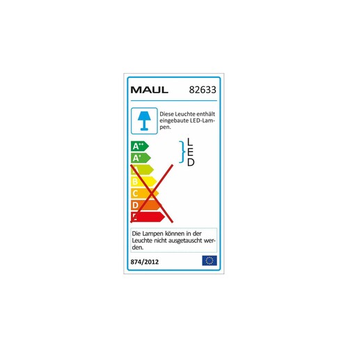 MAUL Lupenleuchte MAULmakro 8263302 LED Klemmfuß ws Produktbild Additional View 6 L