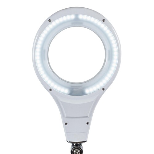 MAUL Lupenleuchte MAULmakro 8263602 LED Standfuß ws Produktbild Additional View 1 L