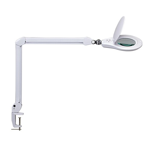 MAUL Lupenleuchte MAULsource 8265802 LED Klemmfuß ws Produktbild Additional View 1 L