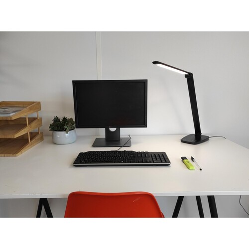 UNILUX Schreibtischleuchte Twist 400165037 schwarz Produktbild Additional View 4 L