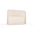 Holz Magnetboard Design 120x96cm weiß Magnetoplan 1640200 Produktbild Additional View 2 S