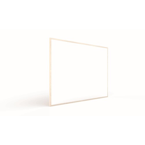 Whiteboard Design Wood mit Holzrahmen 148x96cm weiß Magnetoplan 1440300 Produktbild Additional View 1 L